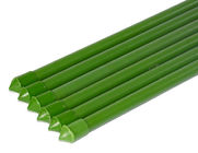 11mm 1500mmのPEのプラスチック塗られた緑の金属の園芸植物の棒