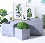 簡単な様式の立方セメントの植木鉢複数の22-80cmすべての親切な場面のためのサイズおよび色のスーツ