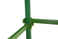 緑のプラスチック30cm多数クリップ11mm庭の棒のリンカ